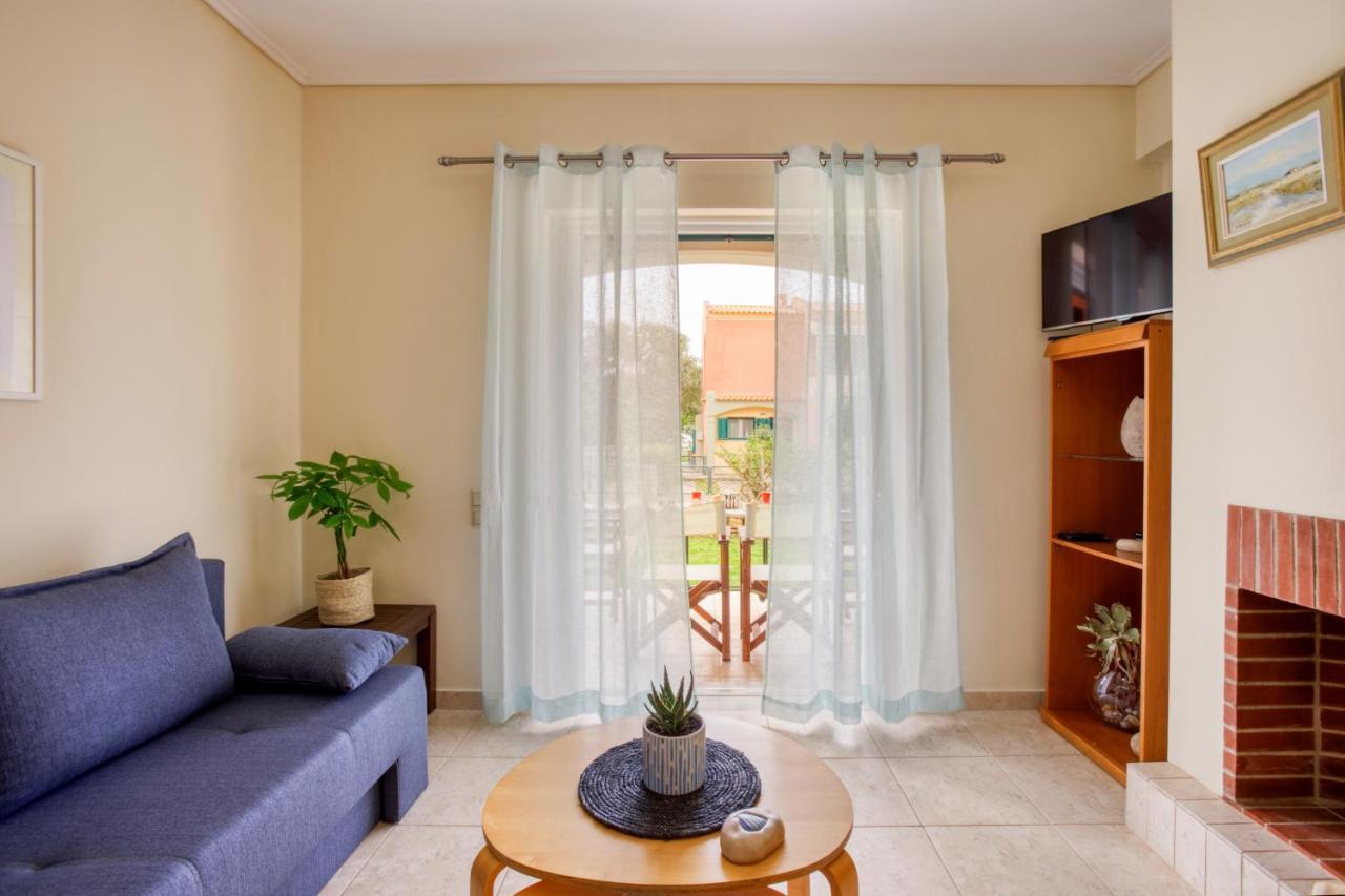 Dimeli Junior Apartment At The Beach Barbati Exteriér fotografie